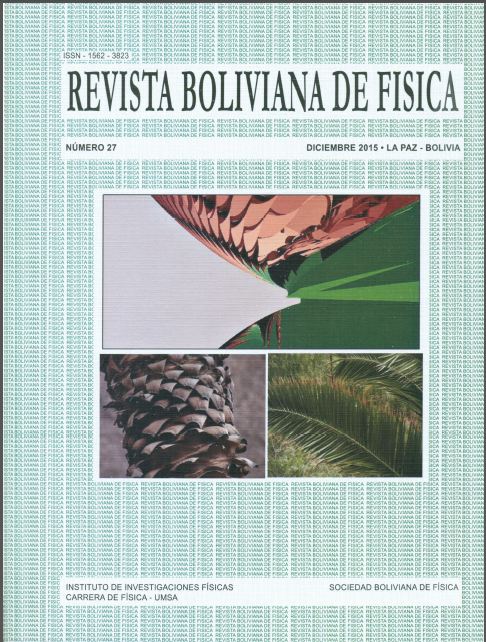 Portada RBF 27 (2015)